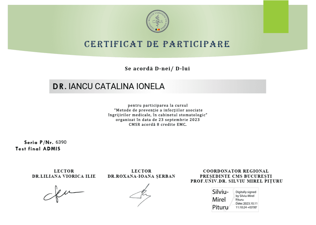 Certificat 5