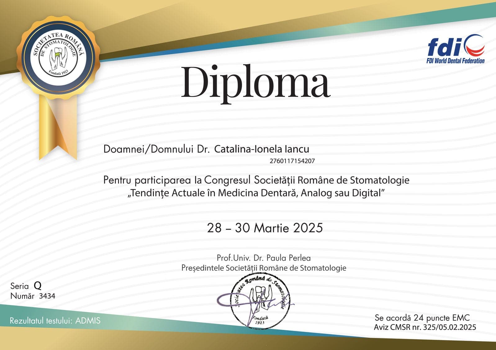 Certificat 1